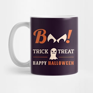 Boo! Happy Halloween - Trick or Treat Mug